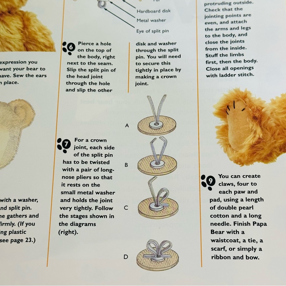 The Teddy Bear Kit Paperback Book - Picture 9 of 11